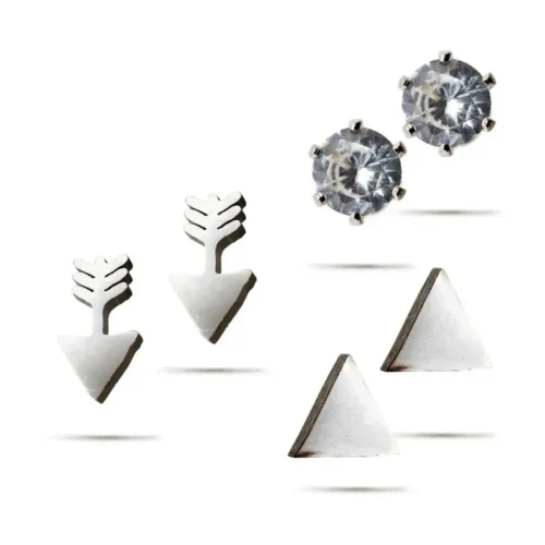 Set-Aretes-Acero-Plateado-Broqueles-Flechas-Triangulo-2.webp
