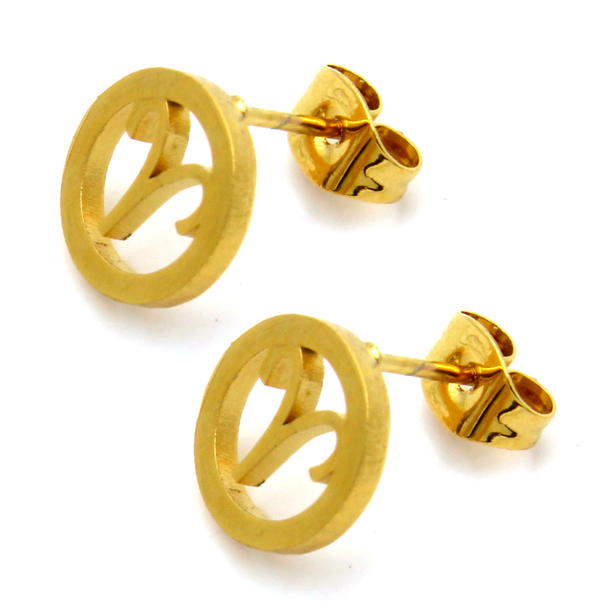 Set Joyeria Acero Dorado Signo Zodiacal Aries Horoscopo 2