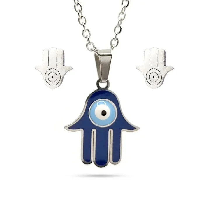 Set-Joyeria-Acero-Inox-Plateado-Mano-De-Fatima-Hamsa-Azul.webp