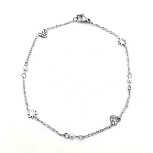 Tobillera-Acero-Plateado-Corazon-Cristal-Estrellas-Perlas-1.webp