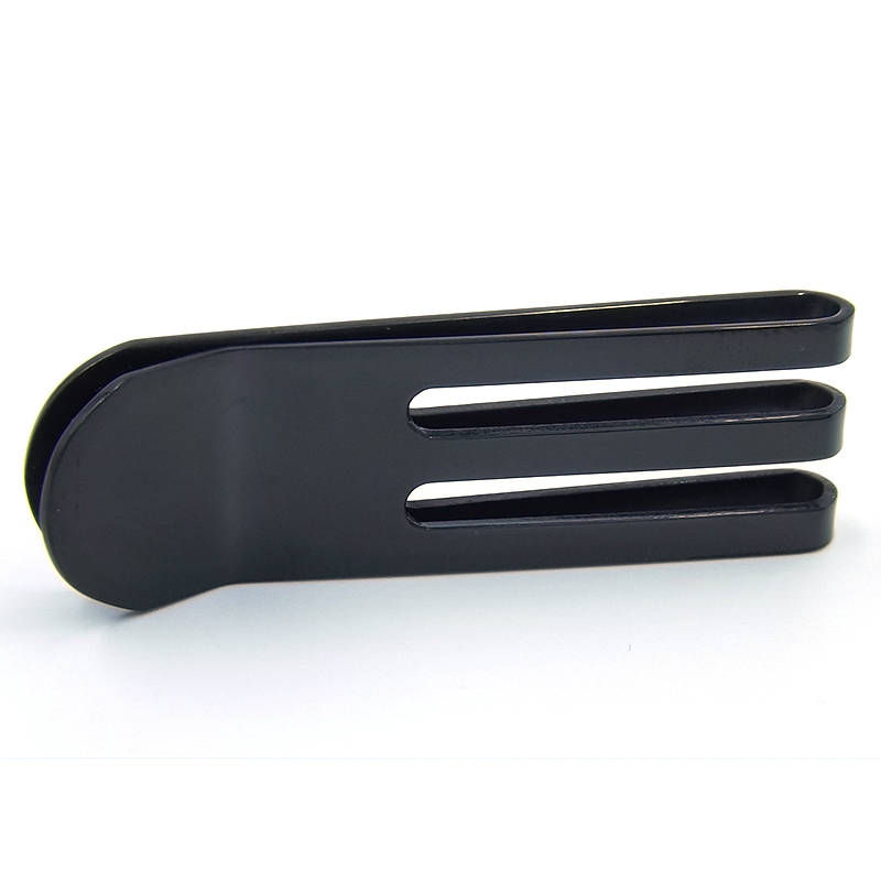 Clip para Billetes Negro Diseño Abierto Doble 5 Clip para Billetes Negro Diseño Abierto Doble - Image 3