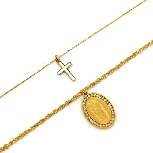 Collar-Acero-Doble-Virgen-de-Guadalupe-Cruz-Madre-Perla-2.webp