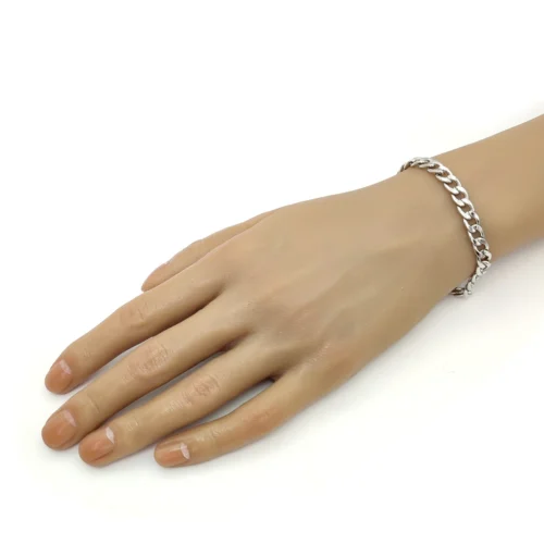 Pulsera-Acero-Plateado-Esclava-Eslabon-Cubano-7-mm-1.webp