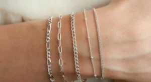 Pulseras de acero para mujer brazaletes
