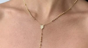 rosarios para mujer de acero inoxidable