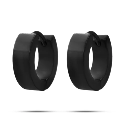 Aretes Acero Inox Arracadas Huggies Lisas Sencillas (11)